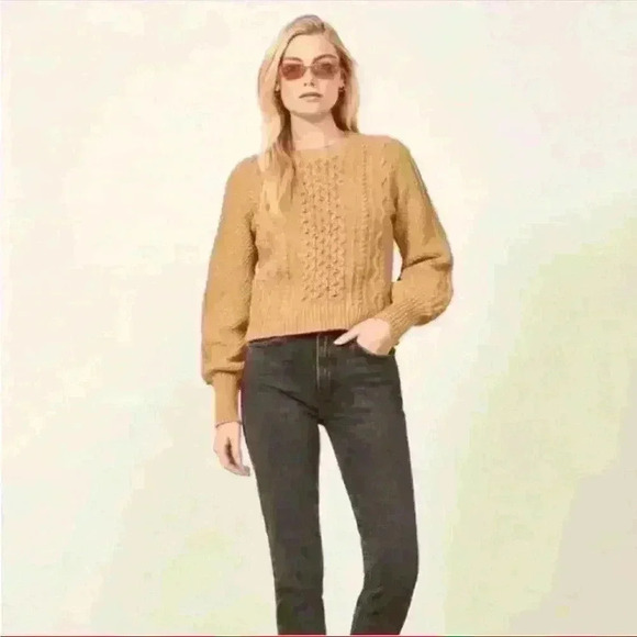 La Ligne X Reformation Sail Away With me Sweater. Tan size XS - Picture 1 of 10